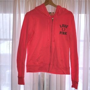 Victoria secret PINK zip-up hoodie